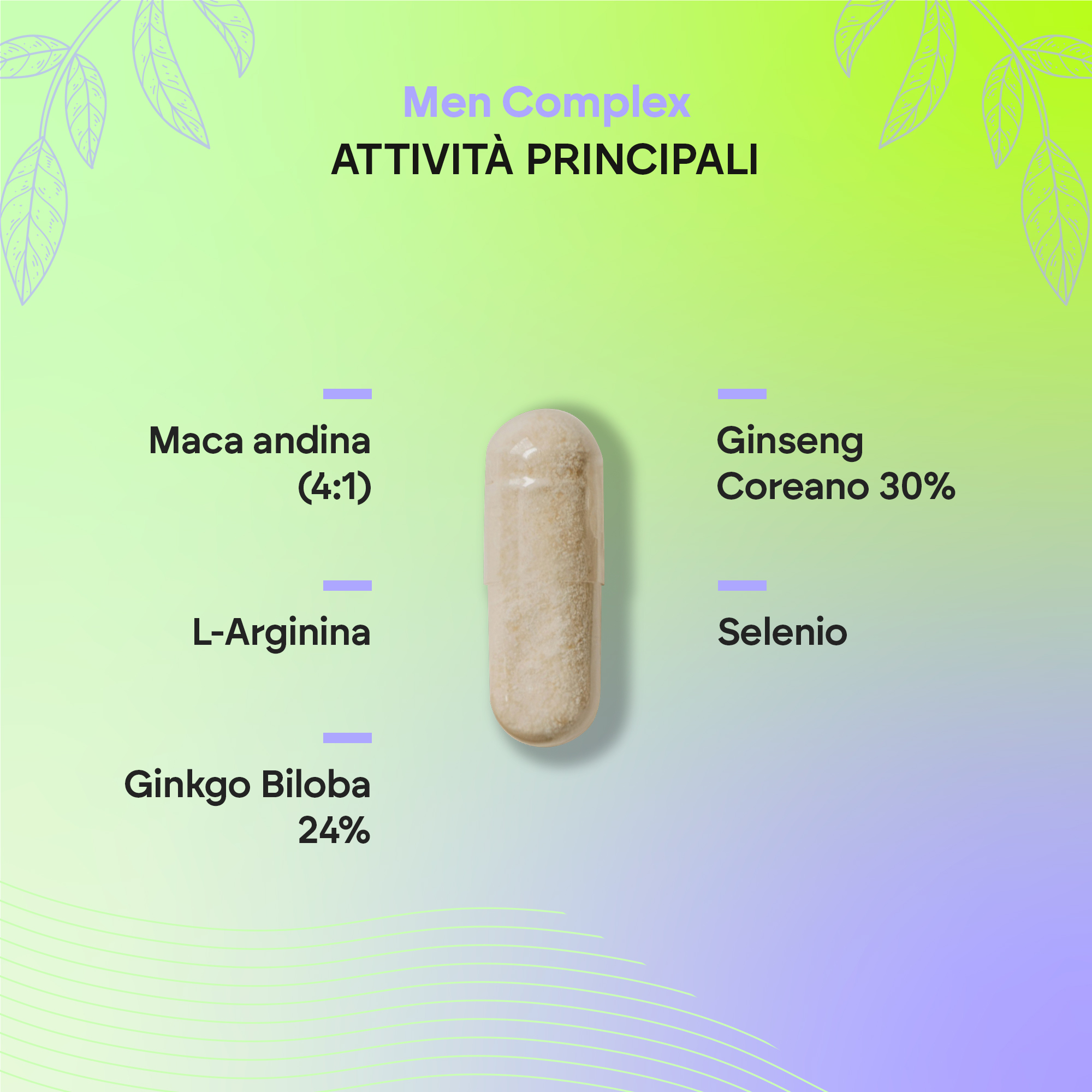 Nutralie Men Complex 90 Capsule - Integratore Per Il Benessere Maschile