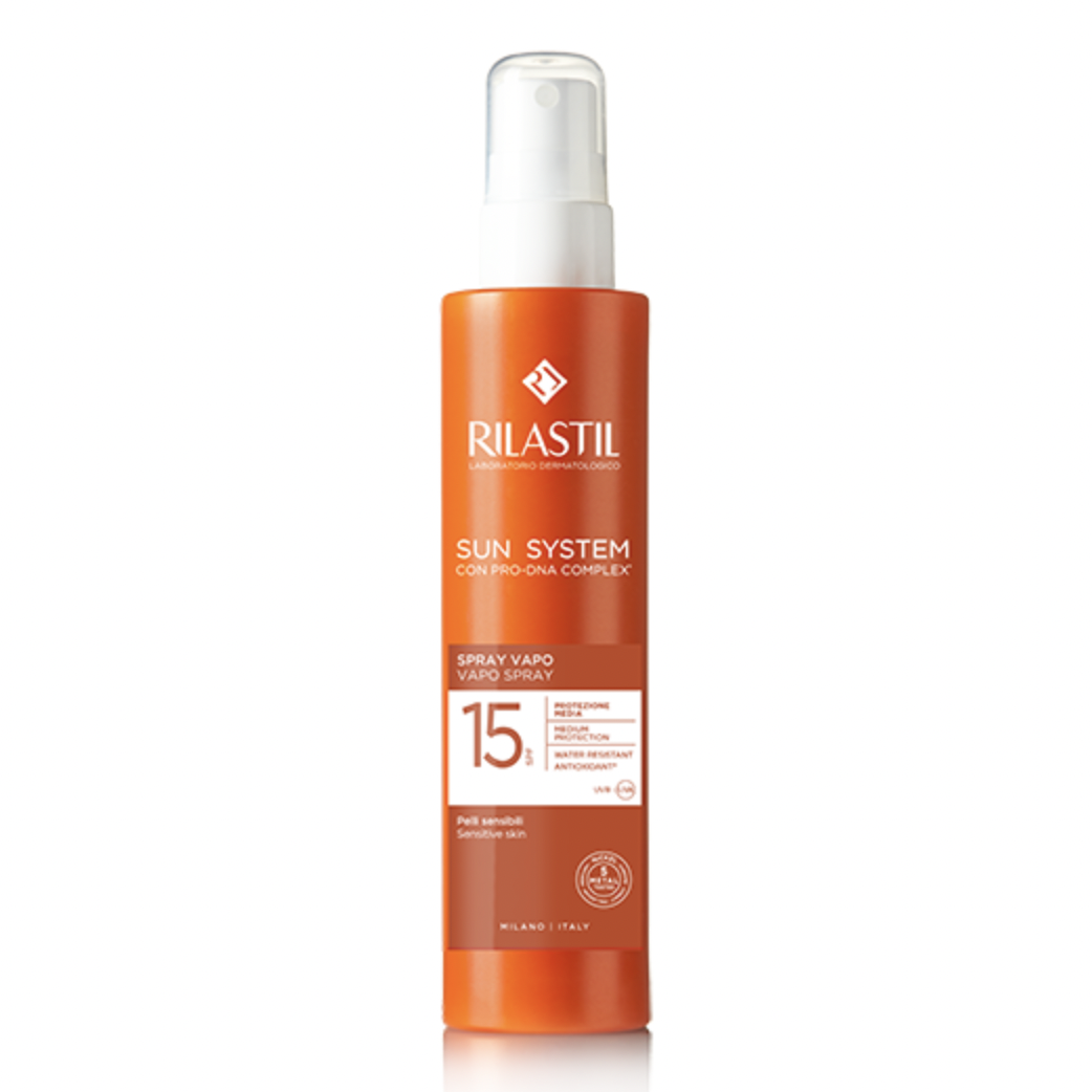 Rilastil Sun System Crema Solare Corpo Spray SPF15 200mL