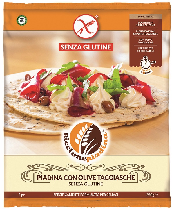 RICCIONE Piadina S/G Olive Taggiasche 250g