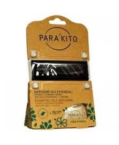 Para Kito Braccialetto Graffic Ethniac Repellente Anti Zanzare