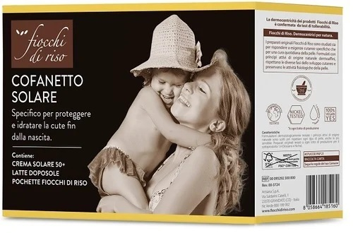 Fiocchi di Riso Cofanetto Solare con Pochette in Omaggio