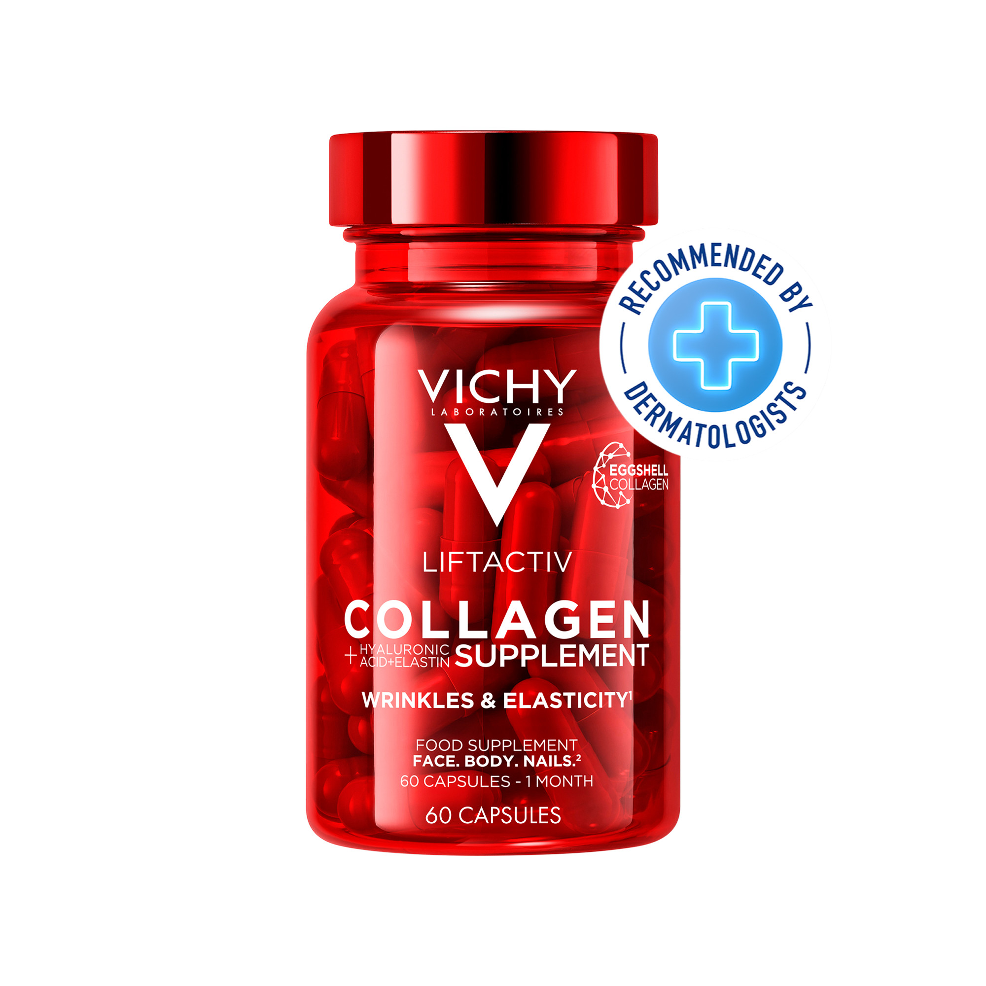 Vichy Liftactive Collagen - Integratore Per Pelle, Capelli E Unghie 60 Capsule