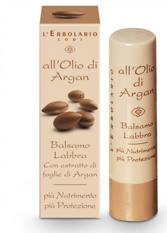 L'erbolario Olio di Argan Balsamo Labbra stick Con Estratto di Foglie di Argan