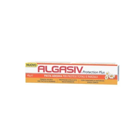 Algasiv Protection Plus Pasta Adesiva per Protesi Totali e Parziali 40 gr