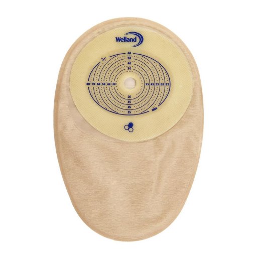 SACCA COLOSTOMIA AURUM OPACA RITAGLIABILE 13-60X80 30 PEZZI