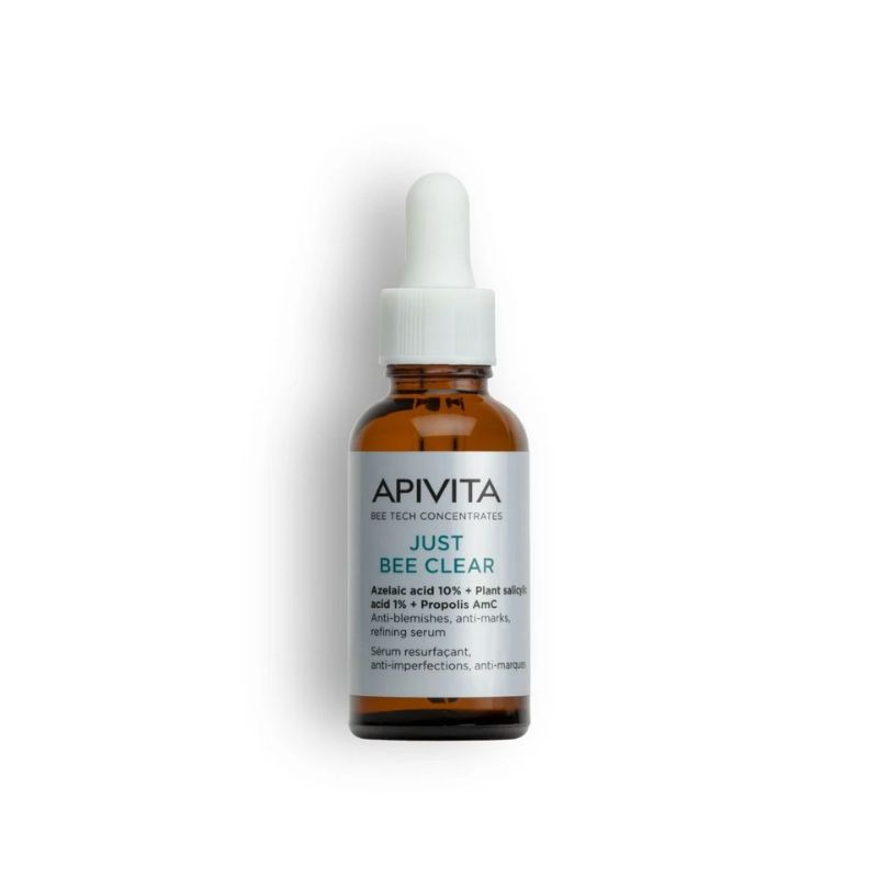 Apivita - Just Bee Clear - Siero Perfezionatore, Affinante E Anti-Macchie 30 ml