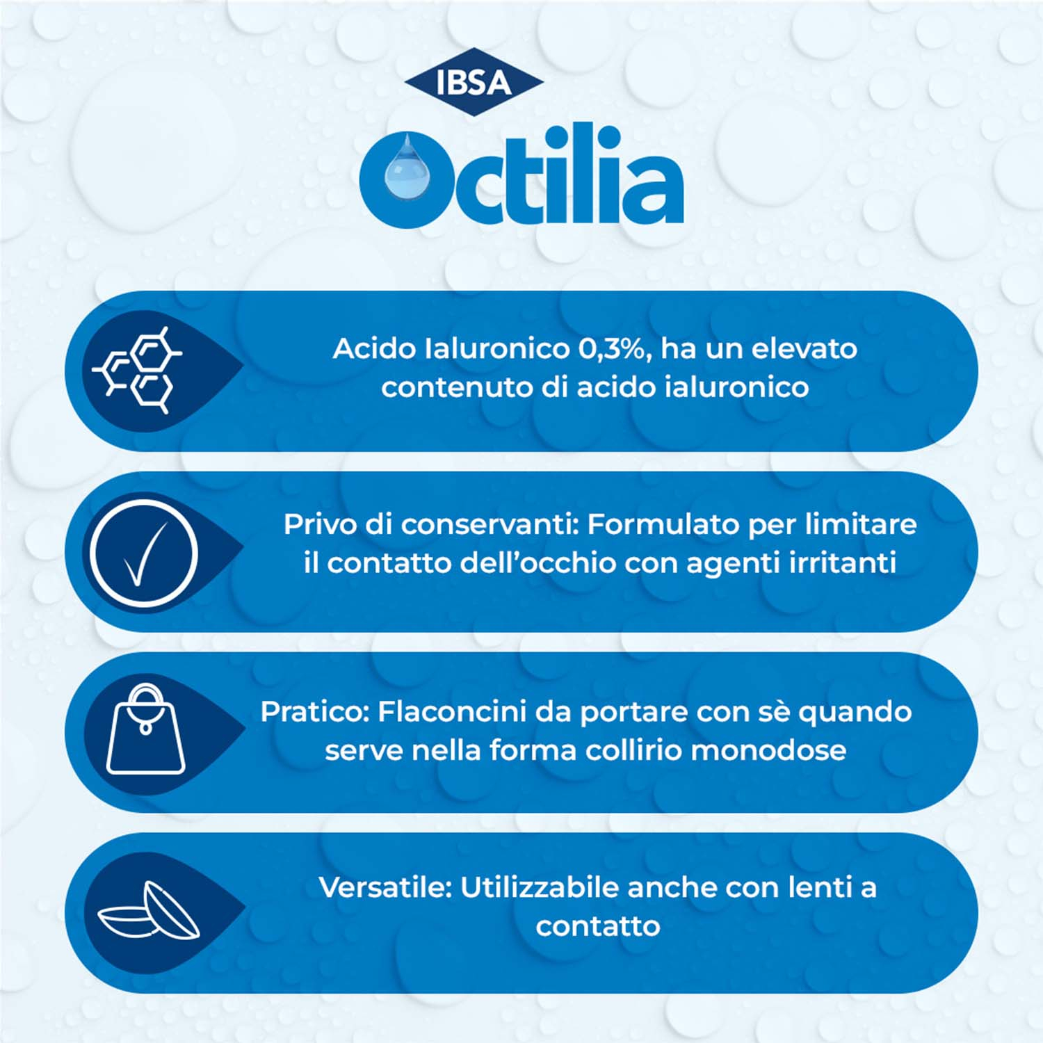 Octilia Lacrima Gocce Oculari 10 ml