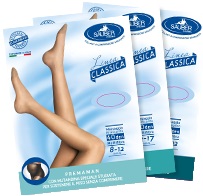 Sauber Linea Classica Collant Pre-maman 140 Den Colore Neutro Beige Taglia 5