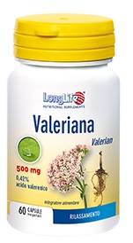 LONGLIFE VALERIANA 60CPS 500MG