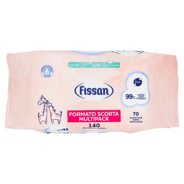 FISSAN SALVIETTINE DELICAT 2X70PZ
