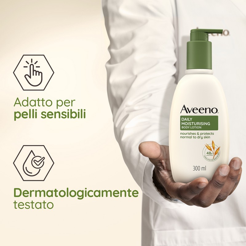 Aveeno Daily Moisturising Crema Idratante Corpo 300ml