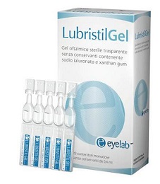 Lubristil Gel Oftalmico Per Secchezza Dell'Occhio 20 Contenitori Monodose 0,4ml