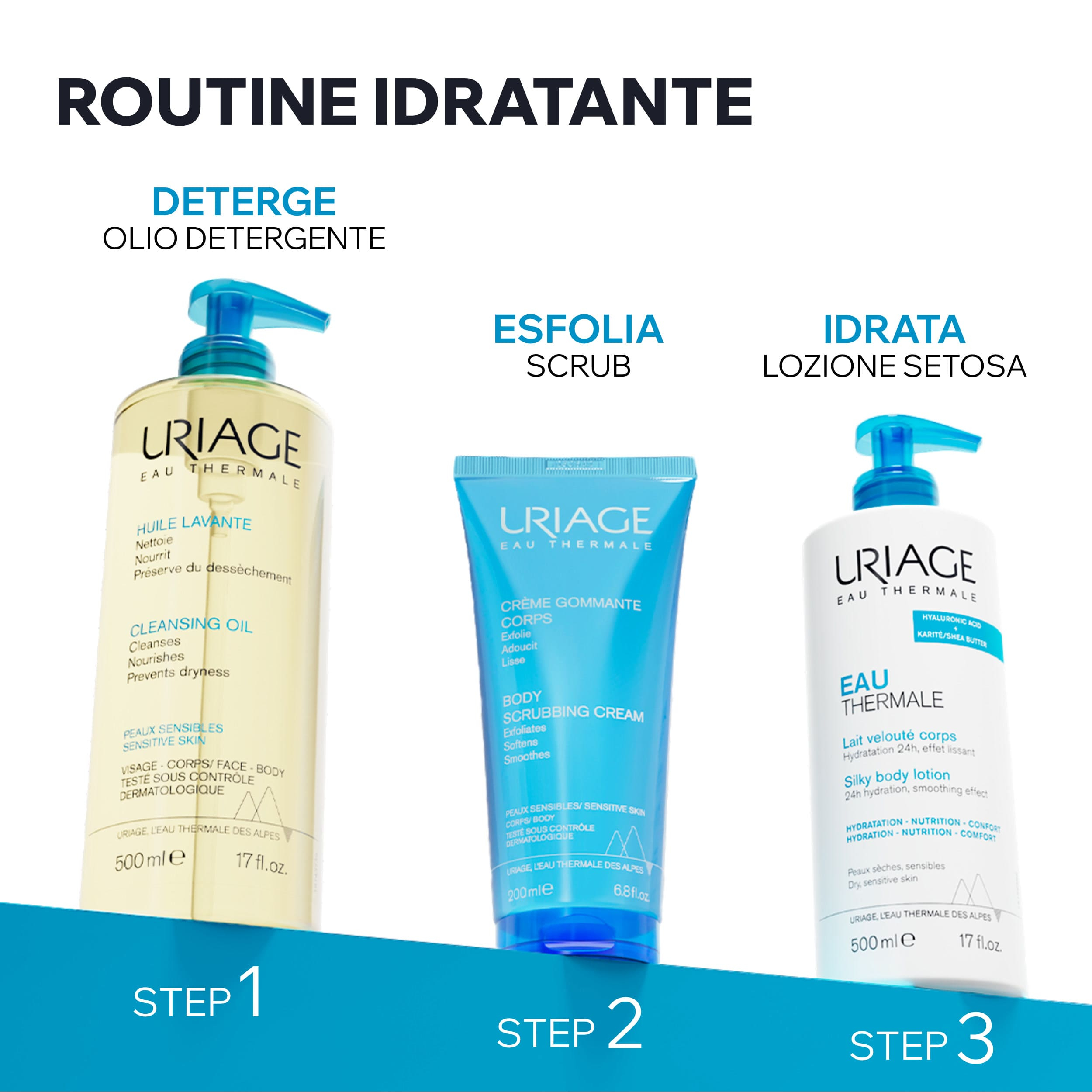 Uriage Eau Thermale Latte vellutato corpo 500ml