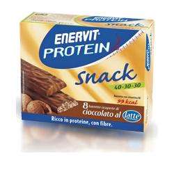 Enervit Protein Snack Cioccolato Al Latte 8 Barrette