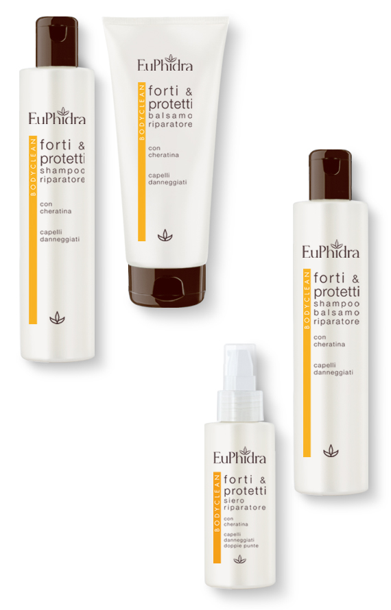 Euphidra Body Clean Shampoo Balsamo Riparatore 250 ml