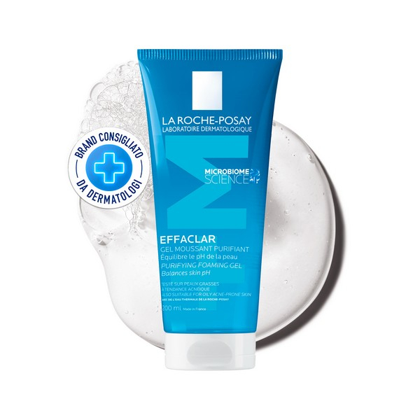 La Roche Posay Effaclar Gel Mousse Purificante Pelle Grassa e Sensibile 200 mL
