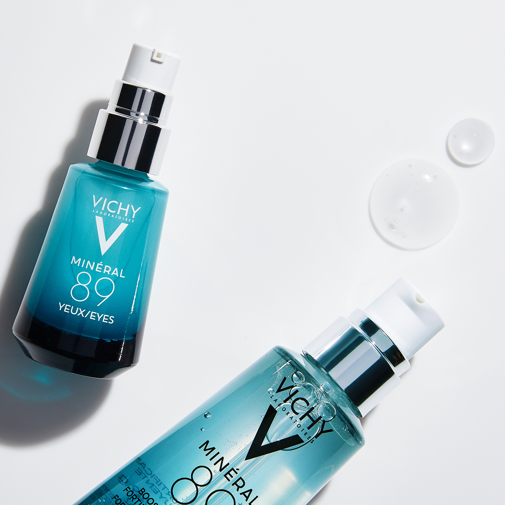 Vichy Minéral 89 Gel Occhi Fortificante e Idratante con Caffeina e Acido Ialuronico 15ml