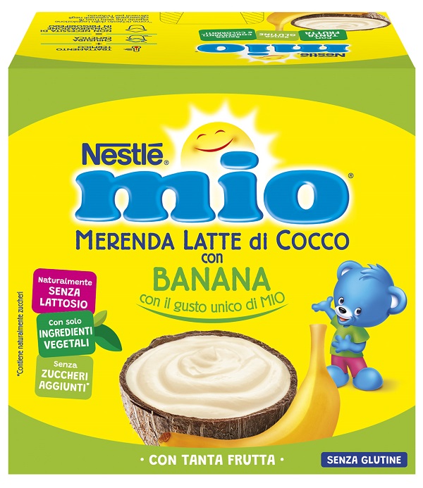 MIO Mer.Cocco Banana 4x90g - SCADENZA 31 MARZO 2026