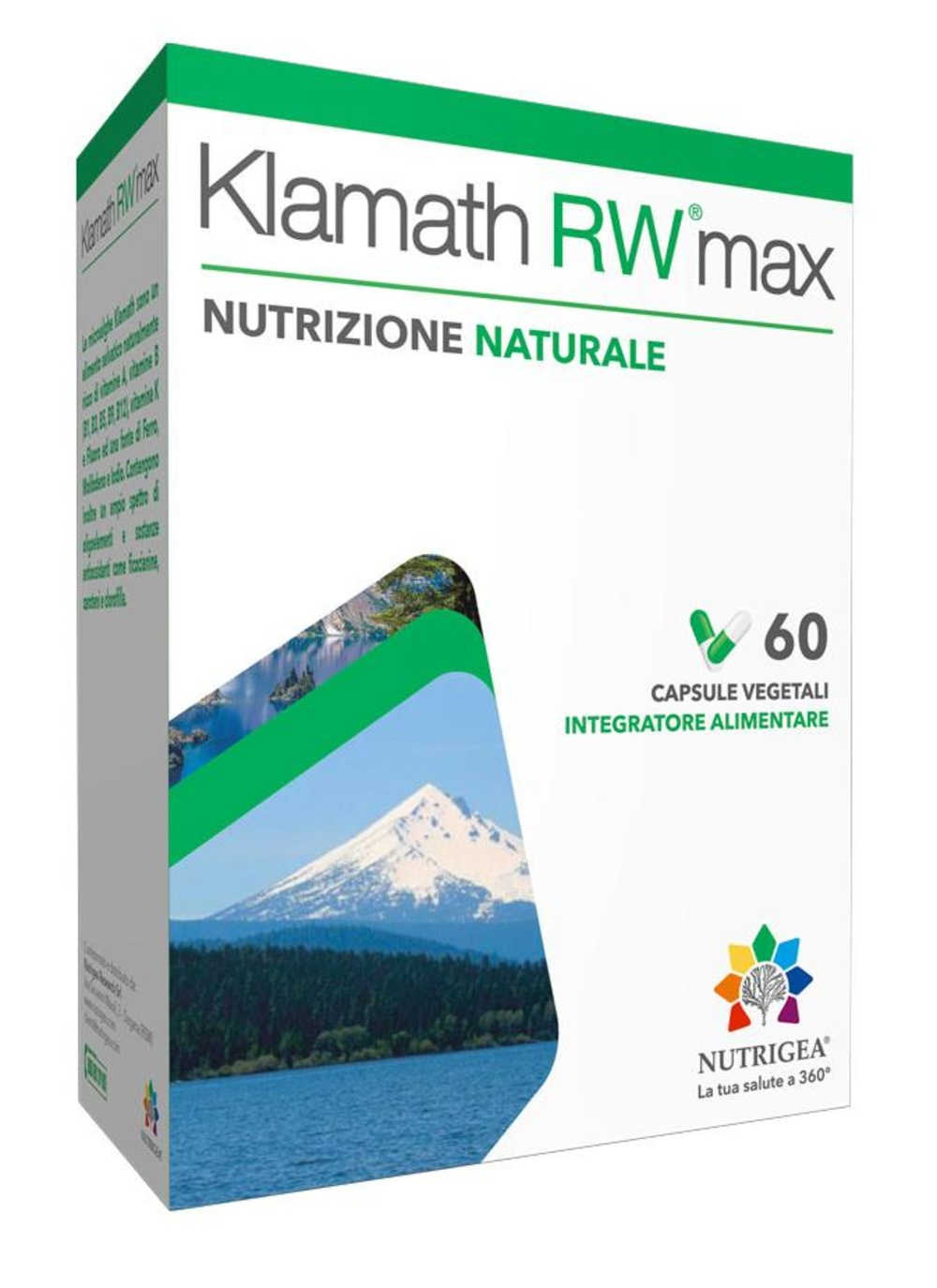 Klamath Rw Max - Integratore nutrizionale naturale - 60 capsule