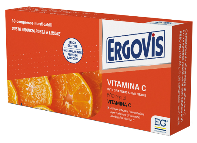 ERGOVIS VITAMINA C 500MG 30CPR