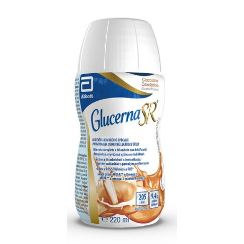 Glucerna SR Alimento a Fini Medici Speciali Per Diabetici Cioccolato 220ml