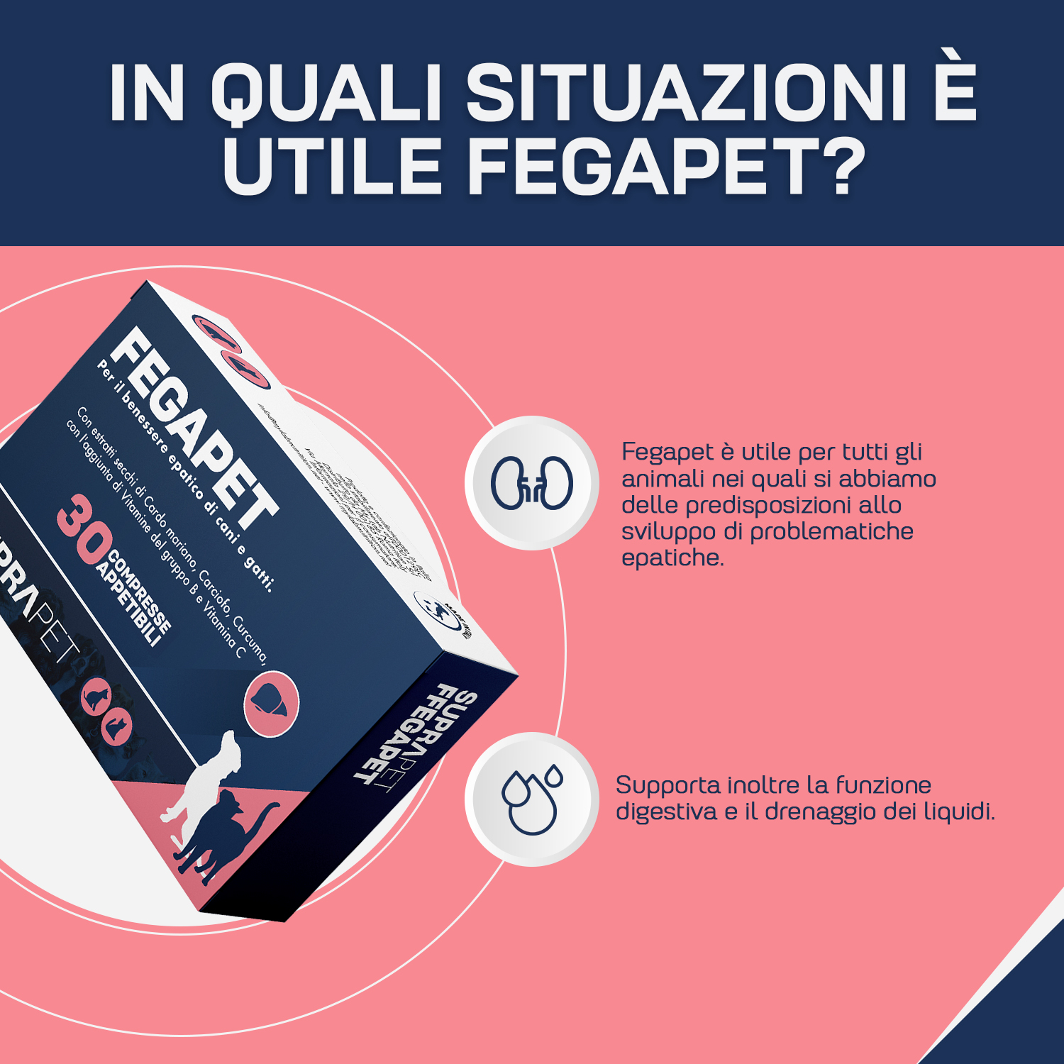 Suprapet fegapet 30 compresse