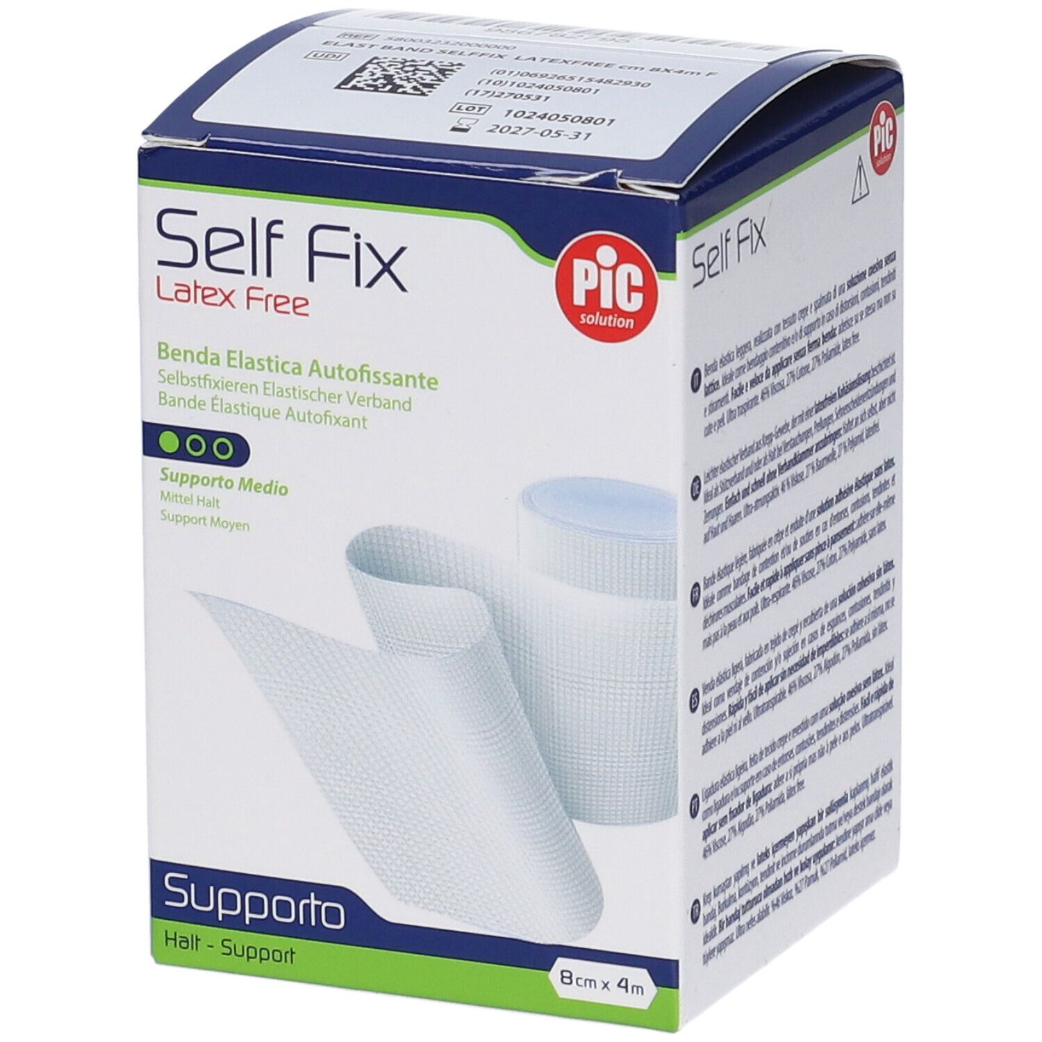 BENDA PIC SELFFIX S/LAT M4X8CM