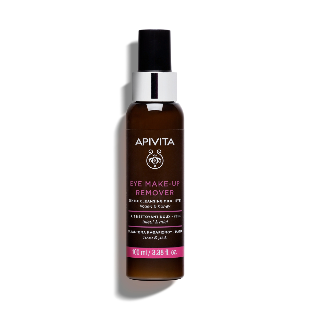 Apivita Eye Make-Up Remover - Latte Detergente Struccante Delicato Occhi 100 ml