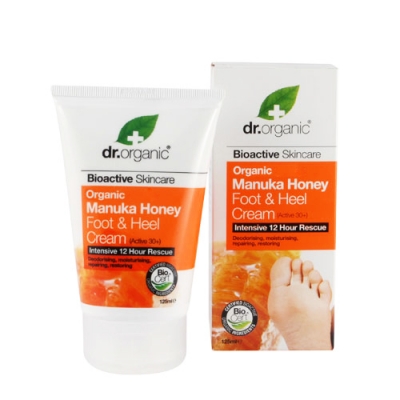 DR ORGANIC MANUKA HONEY MIELE DI MANUKA FOOT CREAM CREMA PIEDI 125 ML
