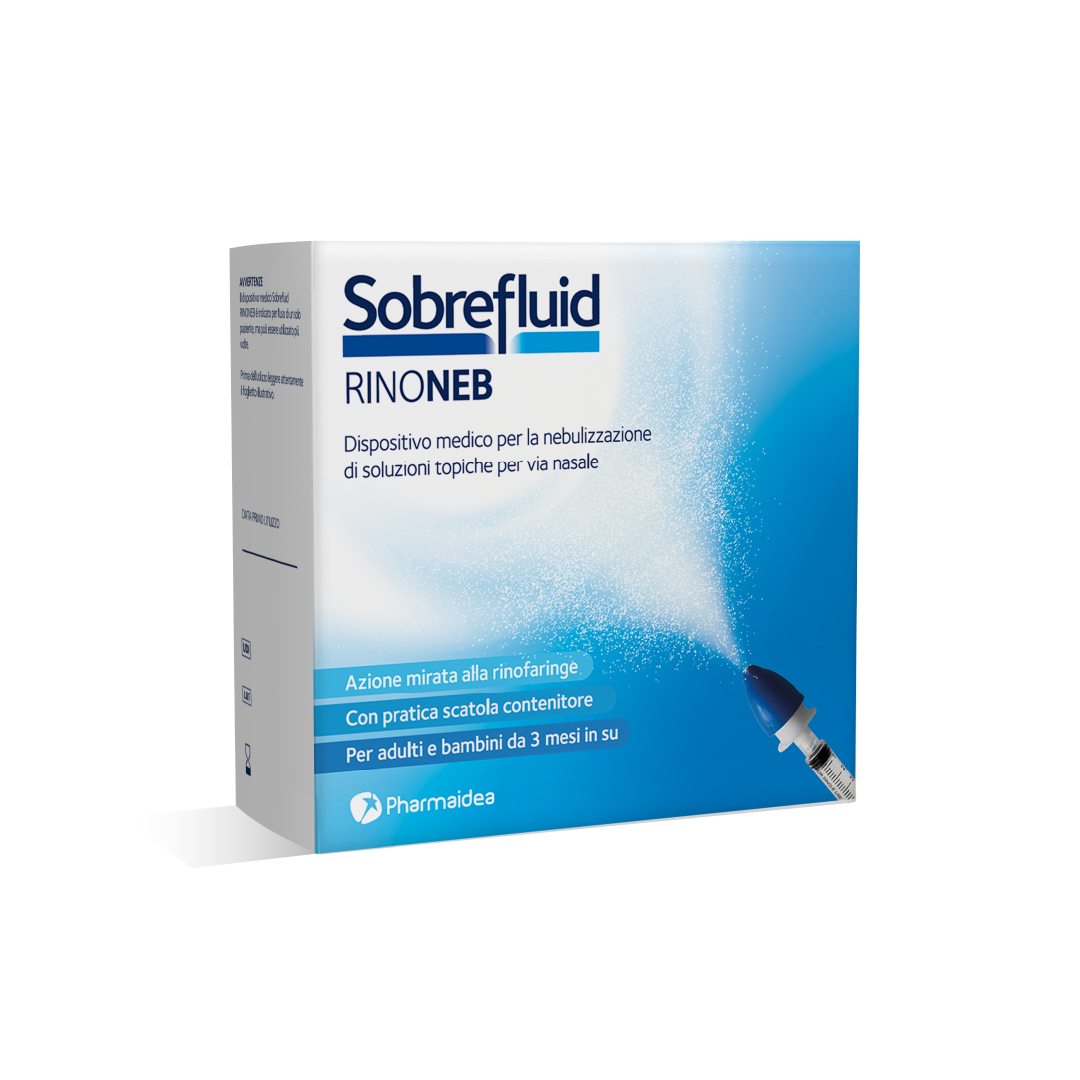 Sobrefluid RinoNeb - Dispositivo Medico Nebulizzatore Per Via Nasale