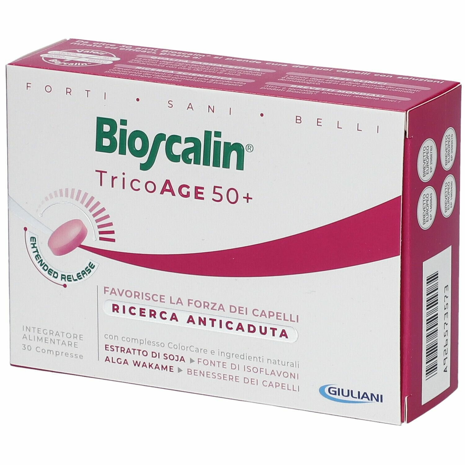 Bioscalin Tricoage 50+ R-Plus 30 Compresse