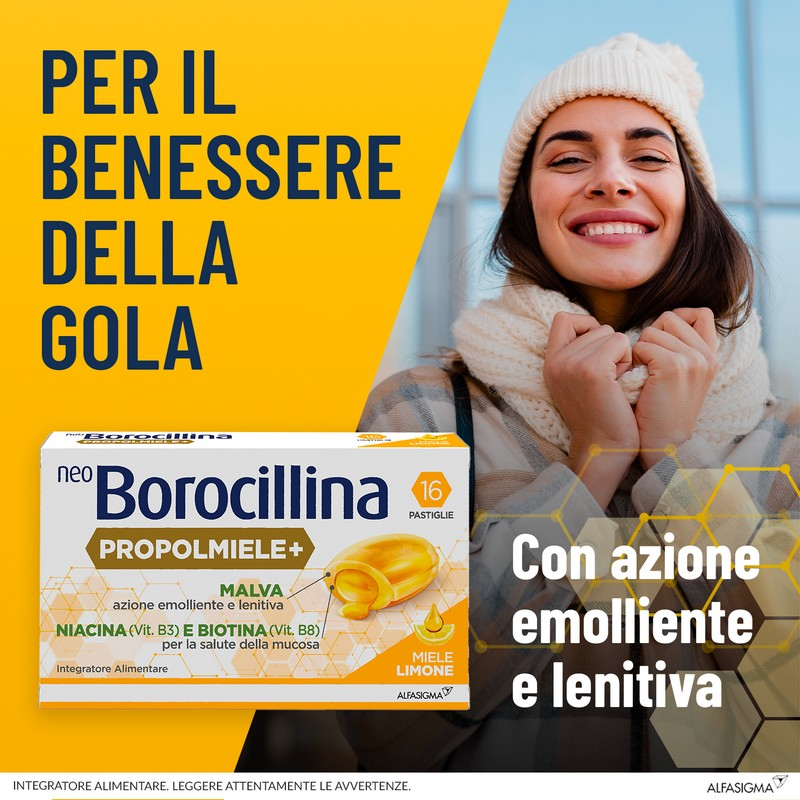 NEOBOROCILLINA PROPOLMIELE+ LI