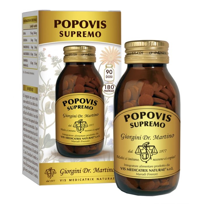 POPOVIS SUPREMO 180 Pastiglie 90g Nuova Formula 