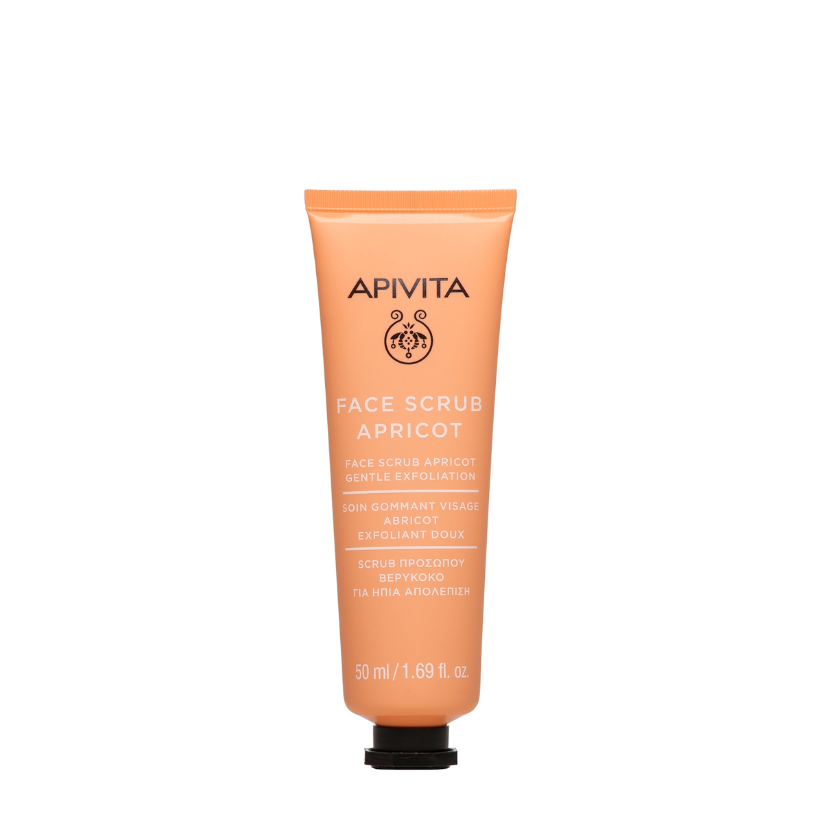 Apivita Face Mask Apricot - Scrub Esfoliante Viso Con Albicocca 50 ml