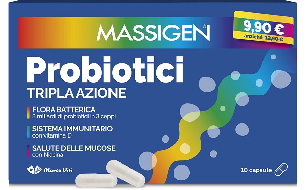 MASSIGEN PROBIOTICI 10CPS 24OS