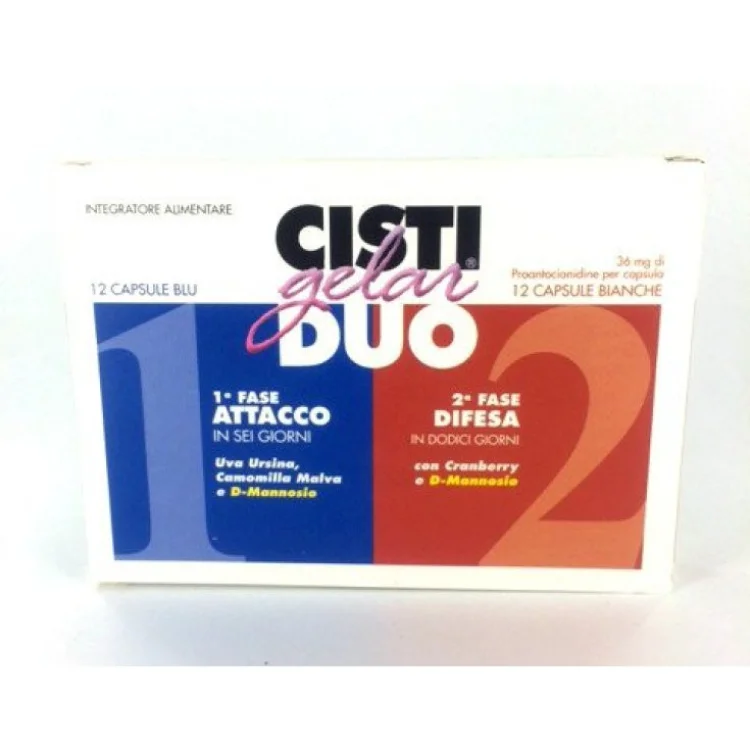 Cistigelar Duo Integratore 24 Capsule