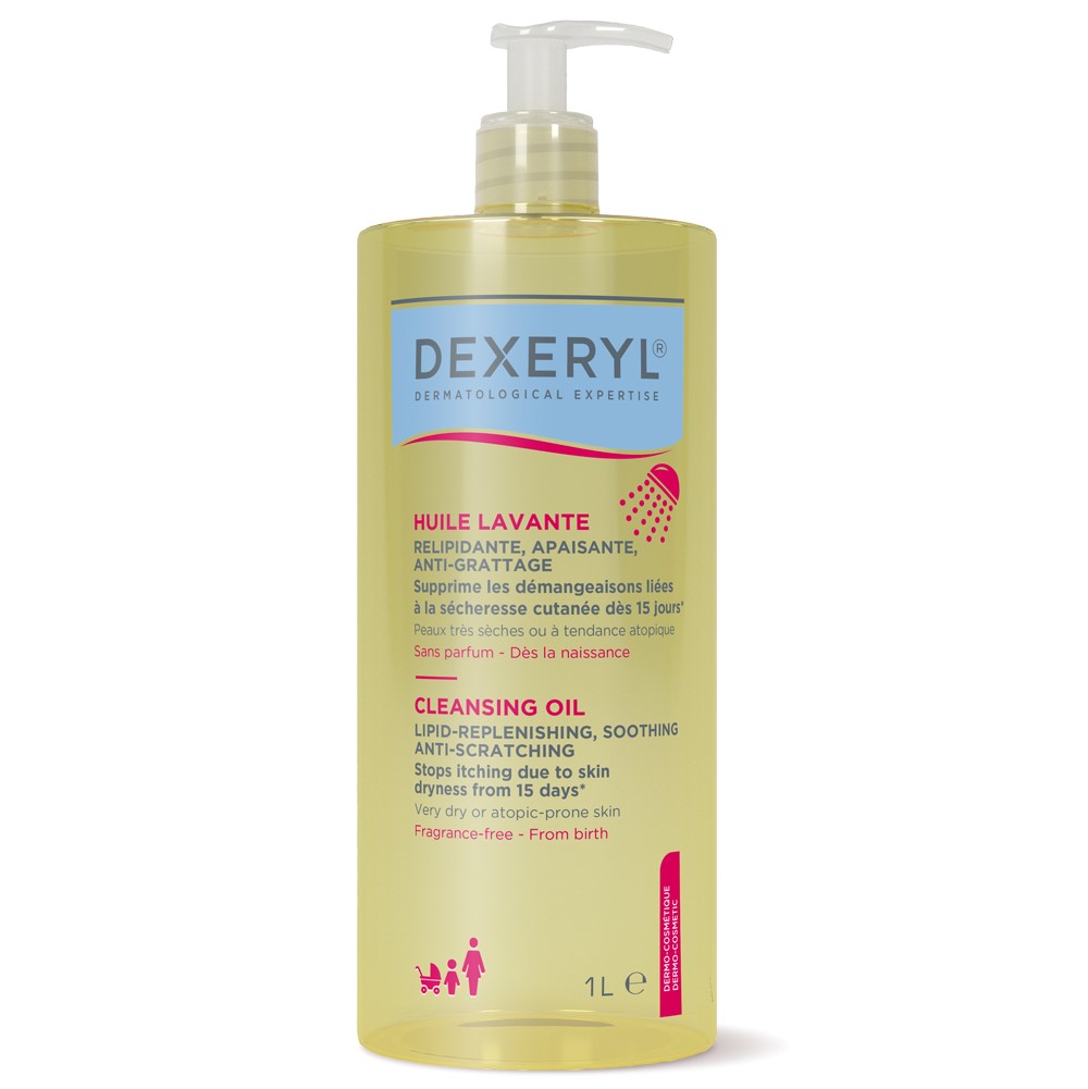 Dexeryl - Olio Lavante Antiprurito Per Pelle Secca E A Tendenza Atopica 1 Litro