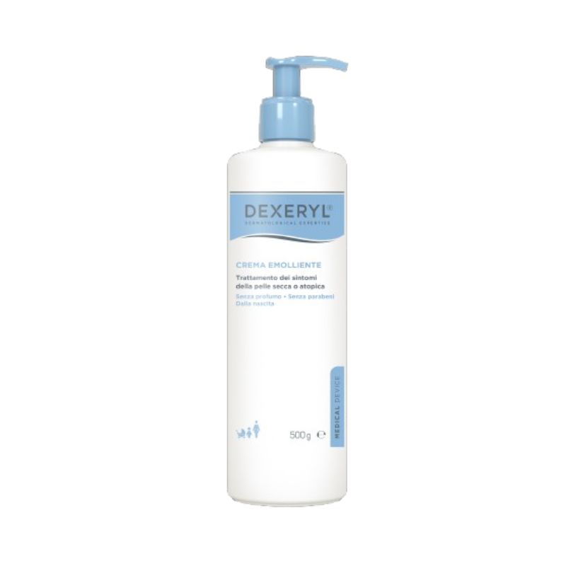 Dexeryl Crema Emolliente - Trattamento Per La Pelle Secca E A Tendenza Atopica 500 g