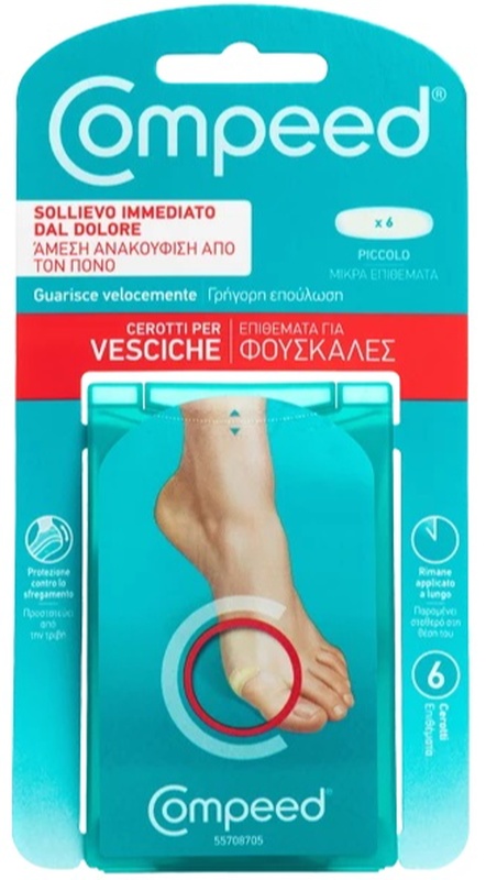 COMPEED VESCICHE PICCOLO 6PZ