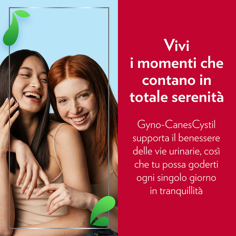 Gyno-CanesCystil Integratore Alto Dosaggio D-Mannosio per il Benessere Delle Vie Urinarie e Mantenimento della Flora Intestinale, gusto tè verde, gelsomino e agrumi, 14 bst