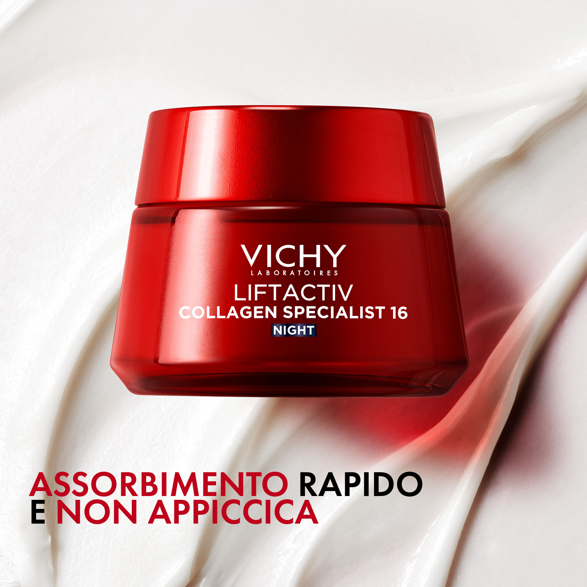 Vichy Liftactiv Collagen Specialist 16 Crema Notte: Corregge 16 segni dell'età** -  50ml