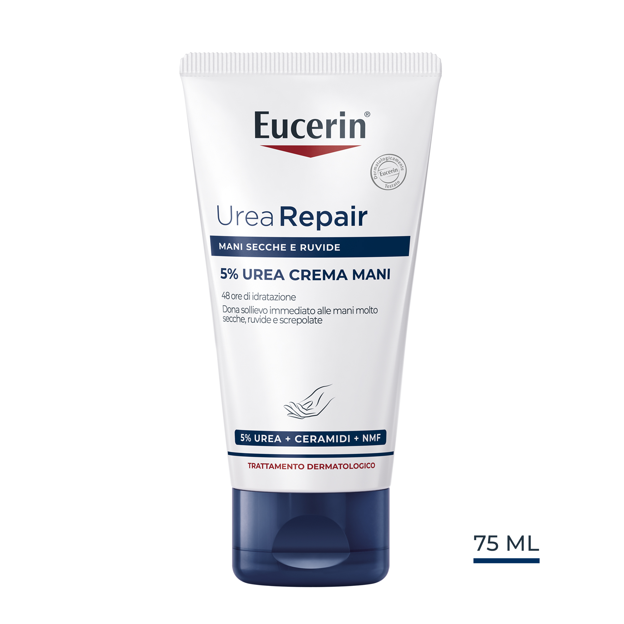 EUCERIN UREAREPAIR 5% Urea Crema Mani 75ML