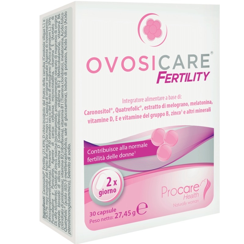 OVOSICARE Fertility Integratore alimentare per la fertilità 30 Capsule