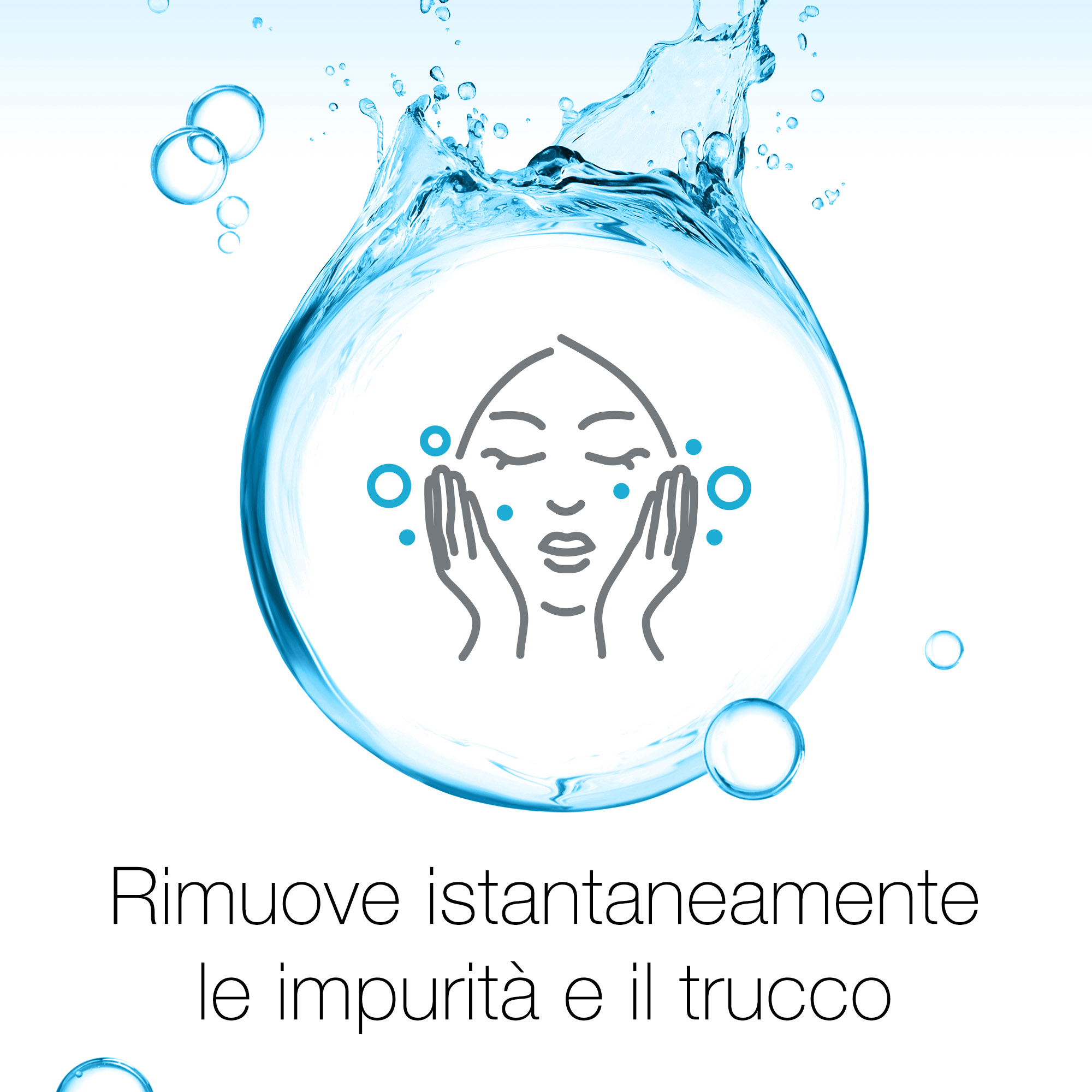 Neutrogena Hydro Boost Latte Gel Detergente Viso 200 ml, Detergente schiumogeno ad azione struccante