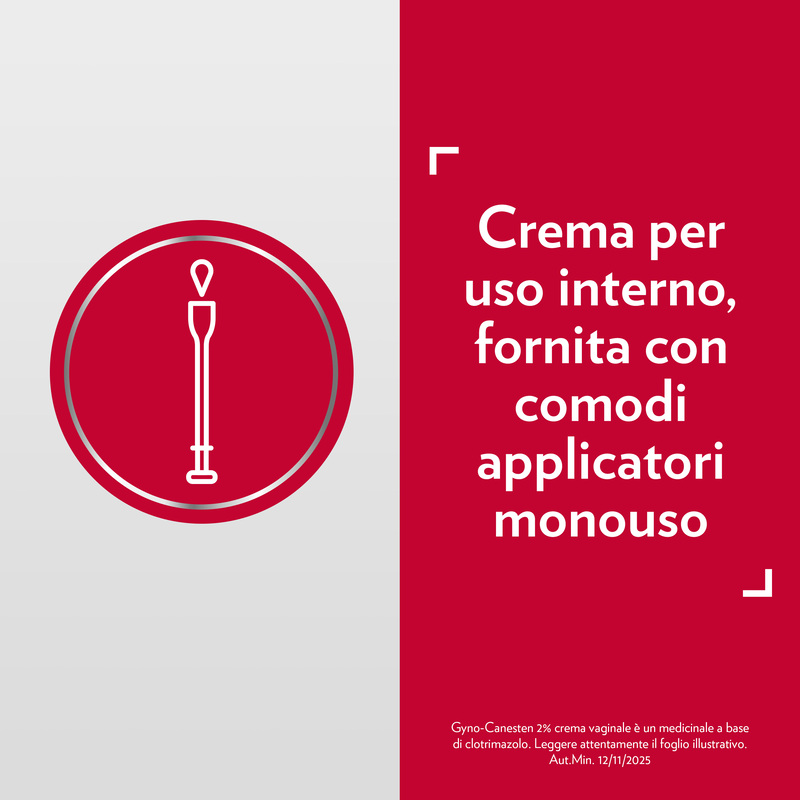 Gyno-Canesten Crema, Trattamento Sintomi della Candida, contro Prurito intimo, Bruciore intimo e Perdite, Clotrimazolo 2% 30g