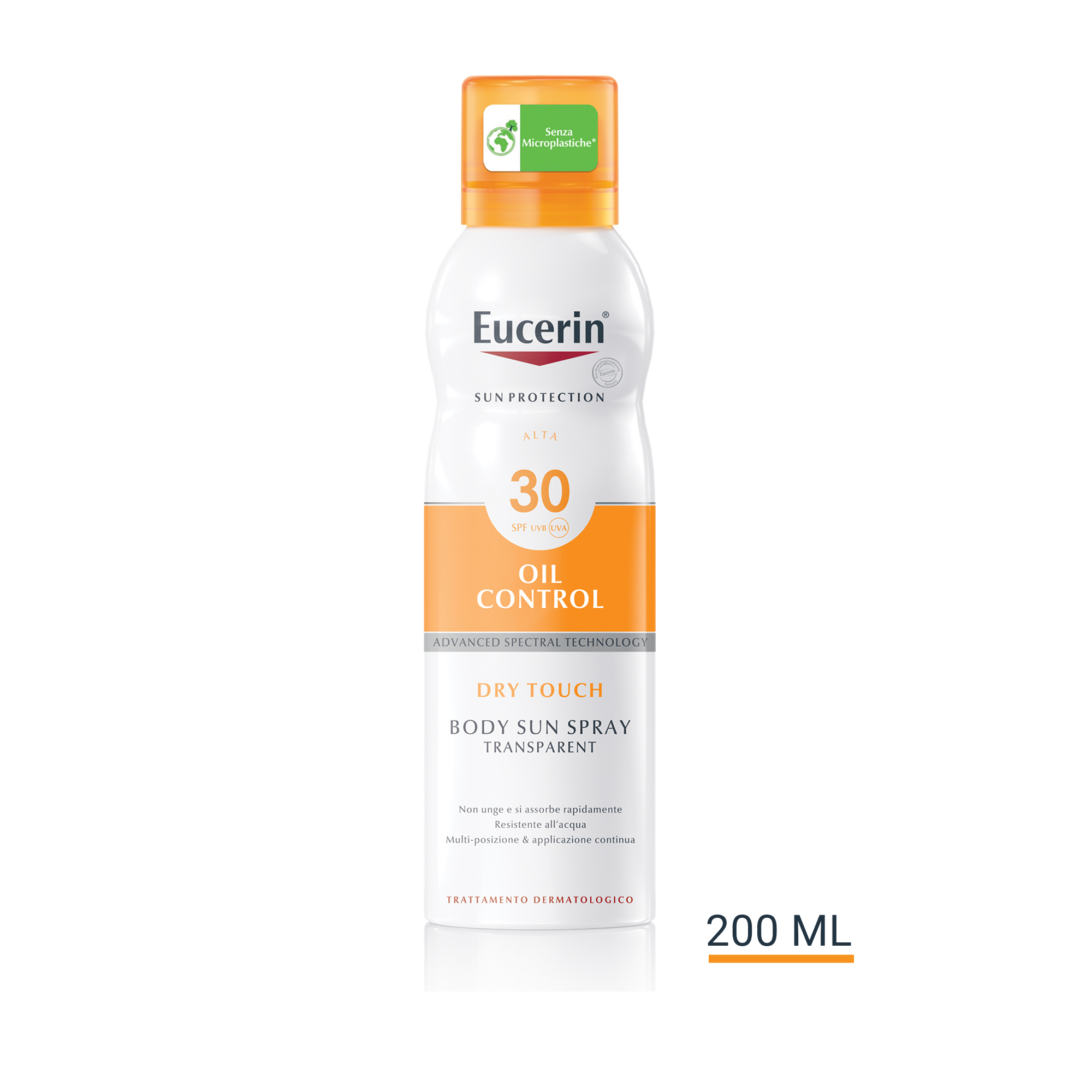 Eucerin Sun Spray Solare Corpo Tocco Secco SPF30 200mL