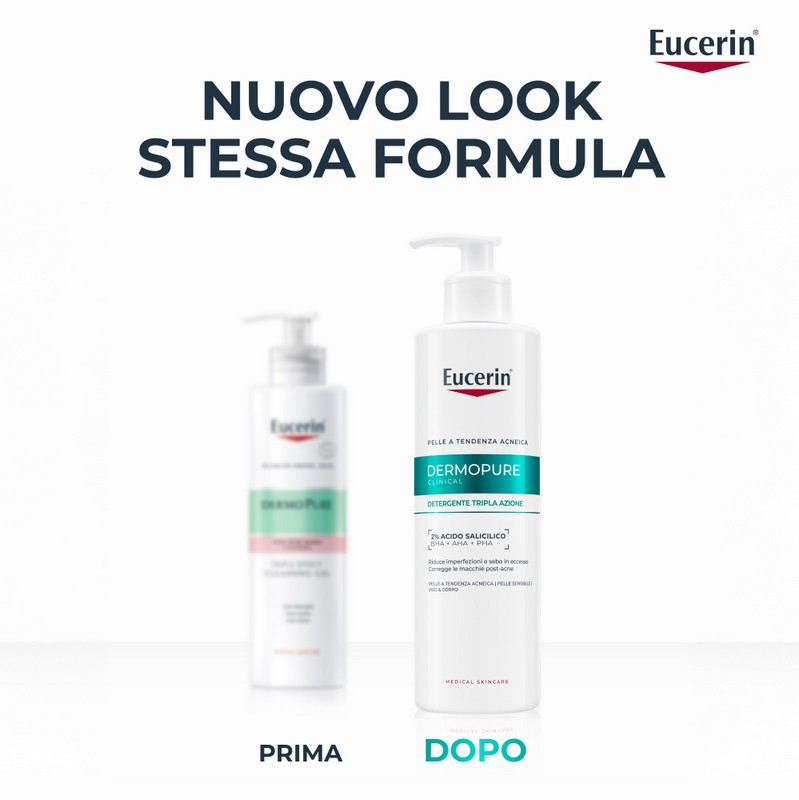 EUCERIN DC DET TRIPLA AZ 400ML