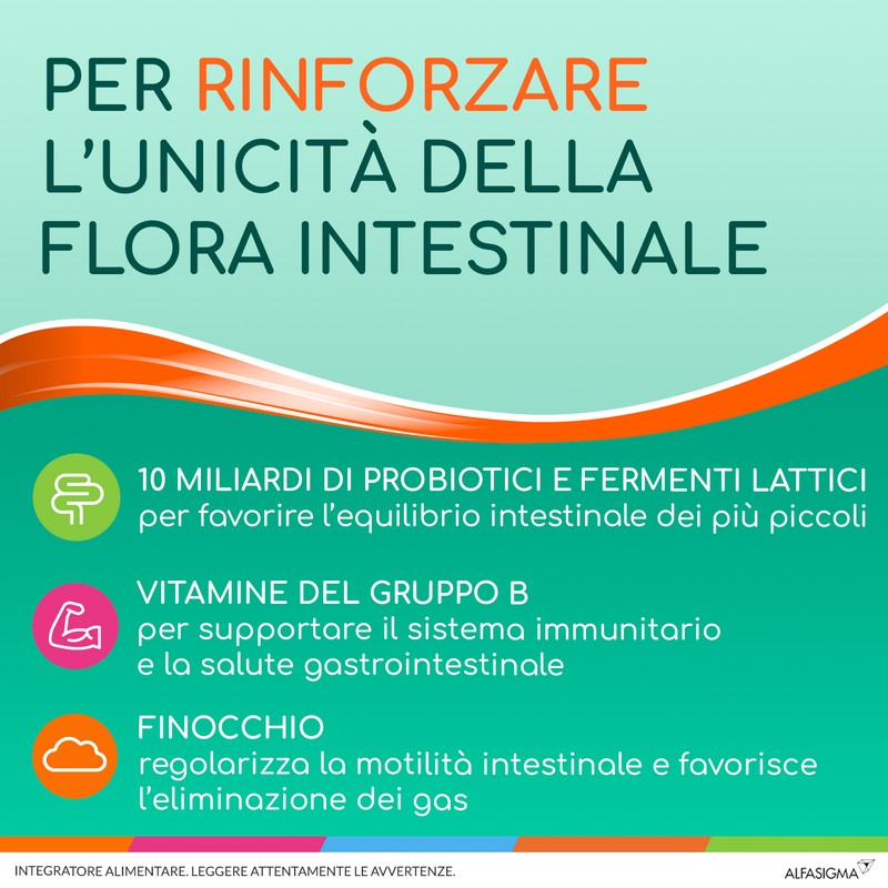 Yovis Bambini Flaconcini, Probiotici per il Benessere Intestinale con Vitamine del Gruppo B, 10 Miliardi di Fermenti Lattici Vivi, indicato per Bambini dai 3 ai 14 anni, 10 Flaconcini, Gusto Fragola