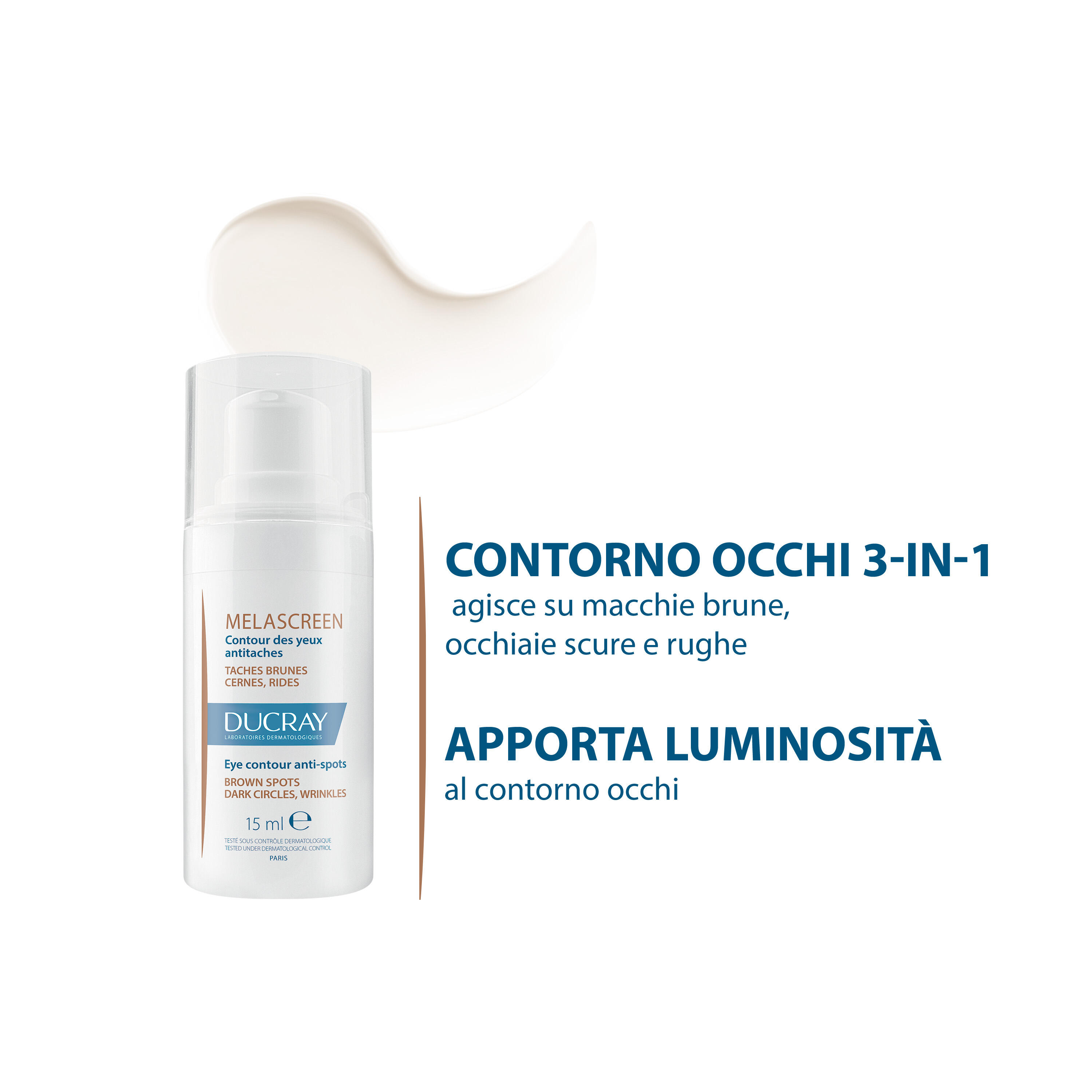 Ducray Melascreen - Contorno Occhi Anti-Macchie 15 ml