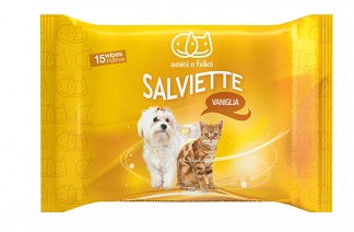 SALVIETTE VANIGLIA 15PZ